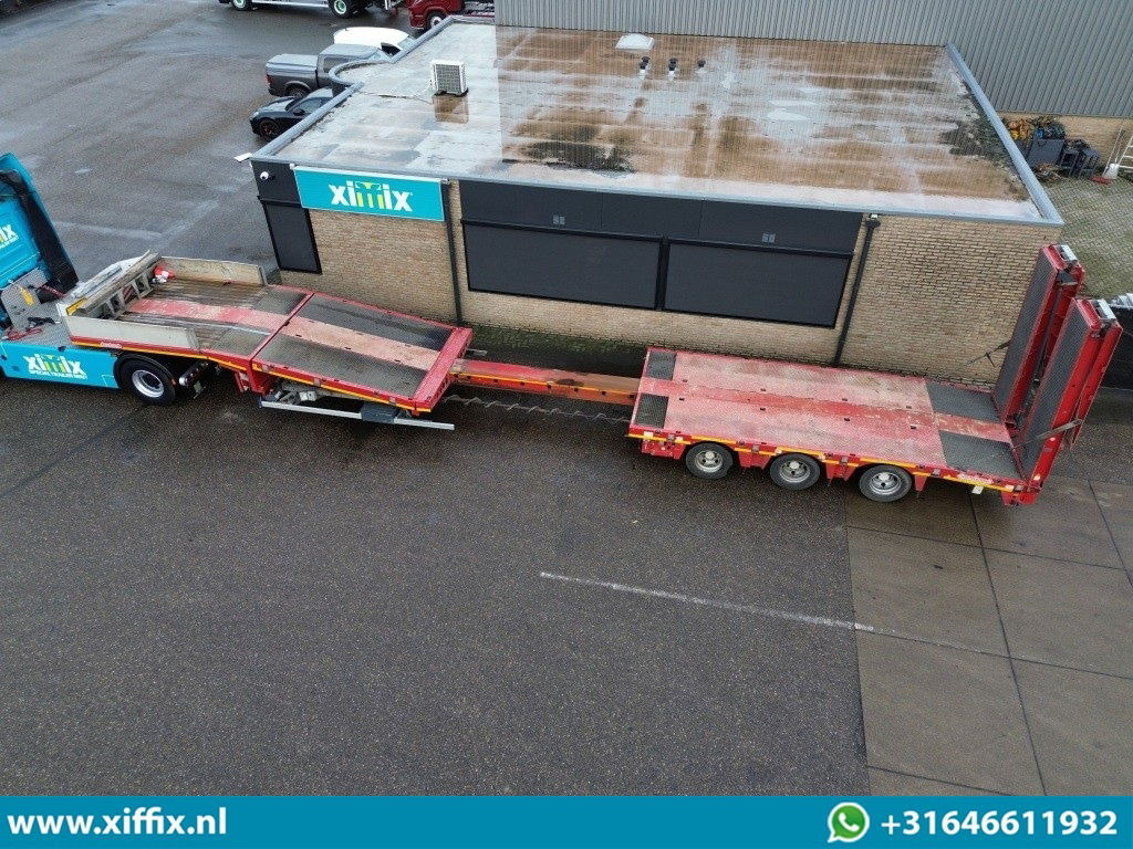 Nooteboom 3-ass. Uitschuifbare semi dieplader met dubbele hydr. Kleppen en Hefbed / Naloop gestuurd - Low loader semi-trailer: picture 2 Nooteboom 3-ass. Uitschuifbare semi dieplader met dubbele hydr. Kleppen en Hefbed / Naloop gestuurd - Low loader semi-trailer: picture 2