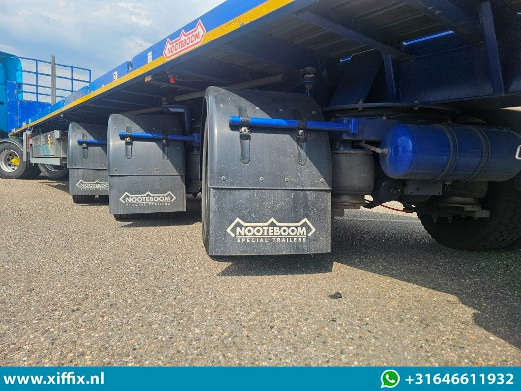 Nooteboom 3-ass. Vlakke dubbel 2x uitschuifbare oplegger / 3x gestuurd - Dropside/ Flatbed semi-trailer: picture 5 Nooteboom 3-ass. Vlakke dubbel 2x uitschuifbare oplegger / 3x gestuurd - Dropside/ Flatbed semi-trailer: picture 5