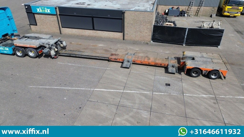 RECKER 2-ass. Uitschuifbare dieplader met afneembare zwanenhals / 2x gestuurd - Low loader semi-trailer: picture 2 RECKER 2-ass. Uitschuifbare dieplader met afneembare zwanenhals / 2x gestuurd - Low loader semi-trailer: picture 2