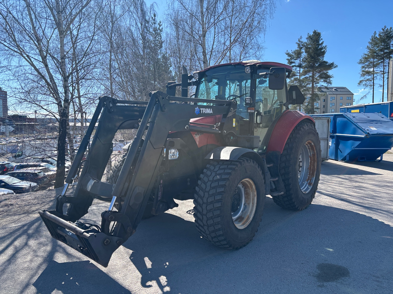 Case 105U - Farm tractor: picture 1 Case 105U - Farm tractor: picture 1