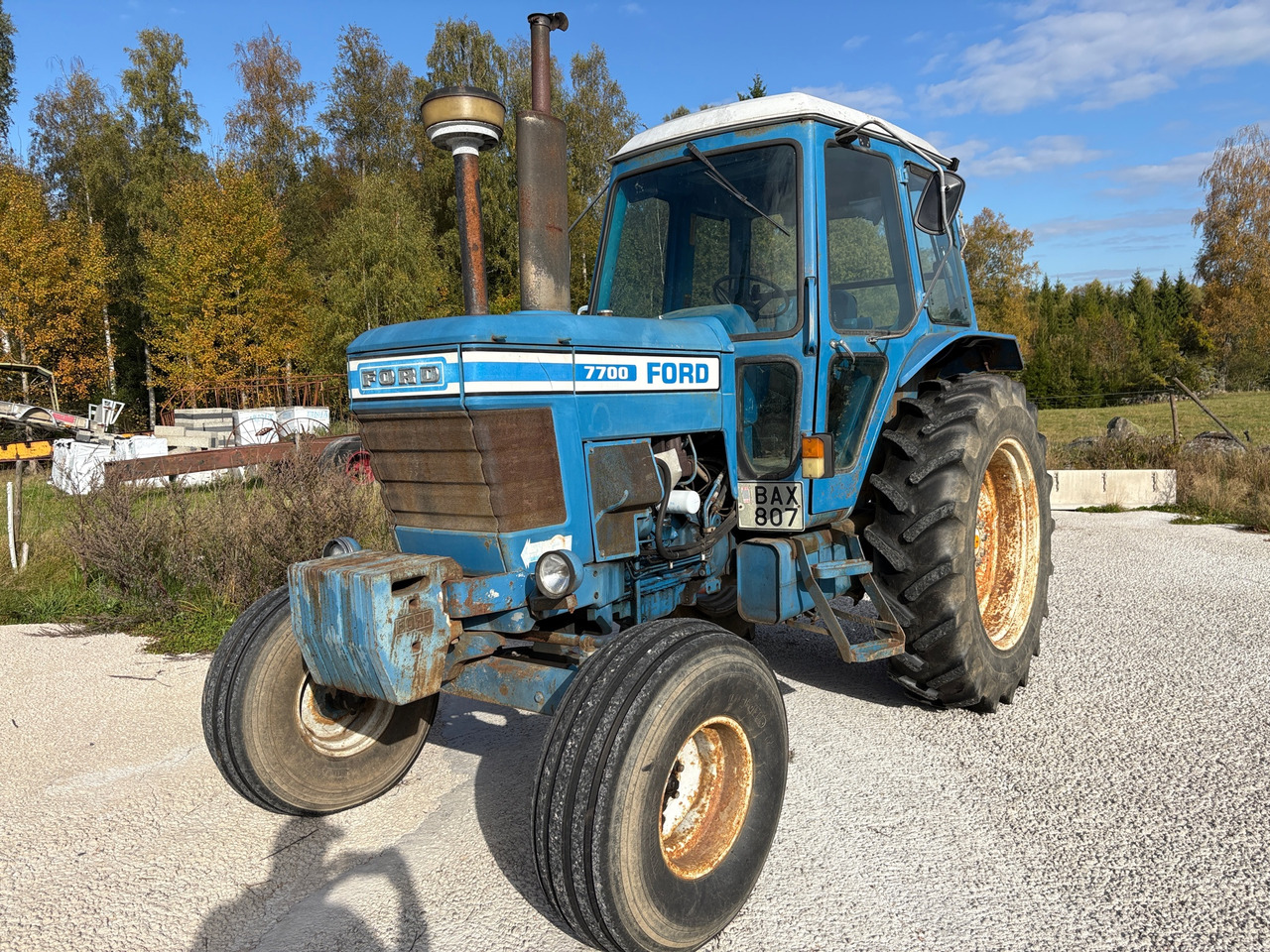 Ford 7700 - Farm tractor: picture 1 Ford 7700 - Farm tractor: picture 1