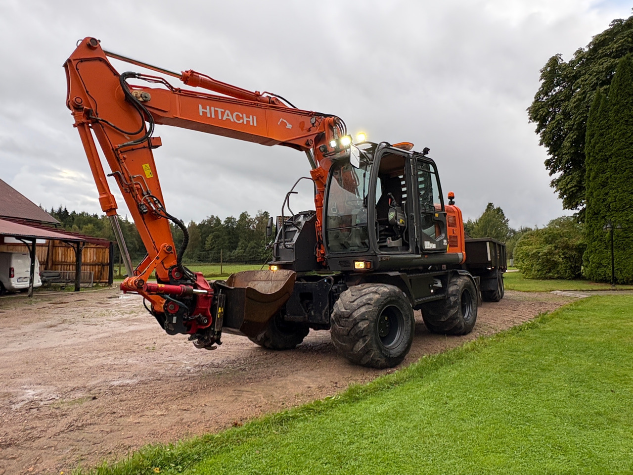 Hitachi ZX145W-3 - Excavator: picture 1 Hitachi ZX145W-3 - Excavator: picture 1