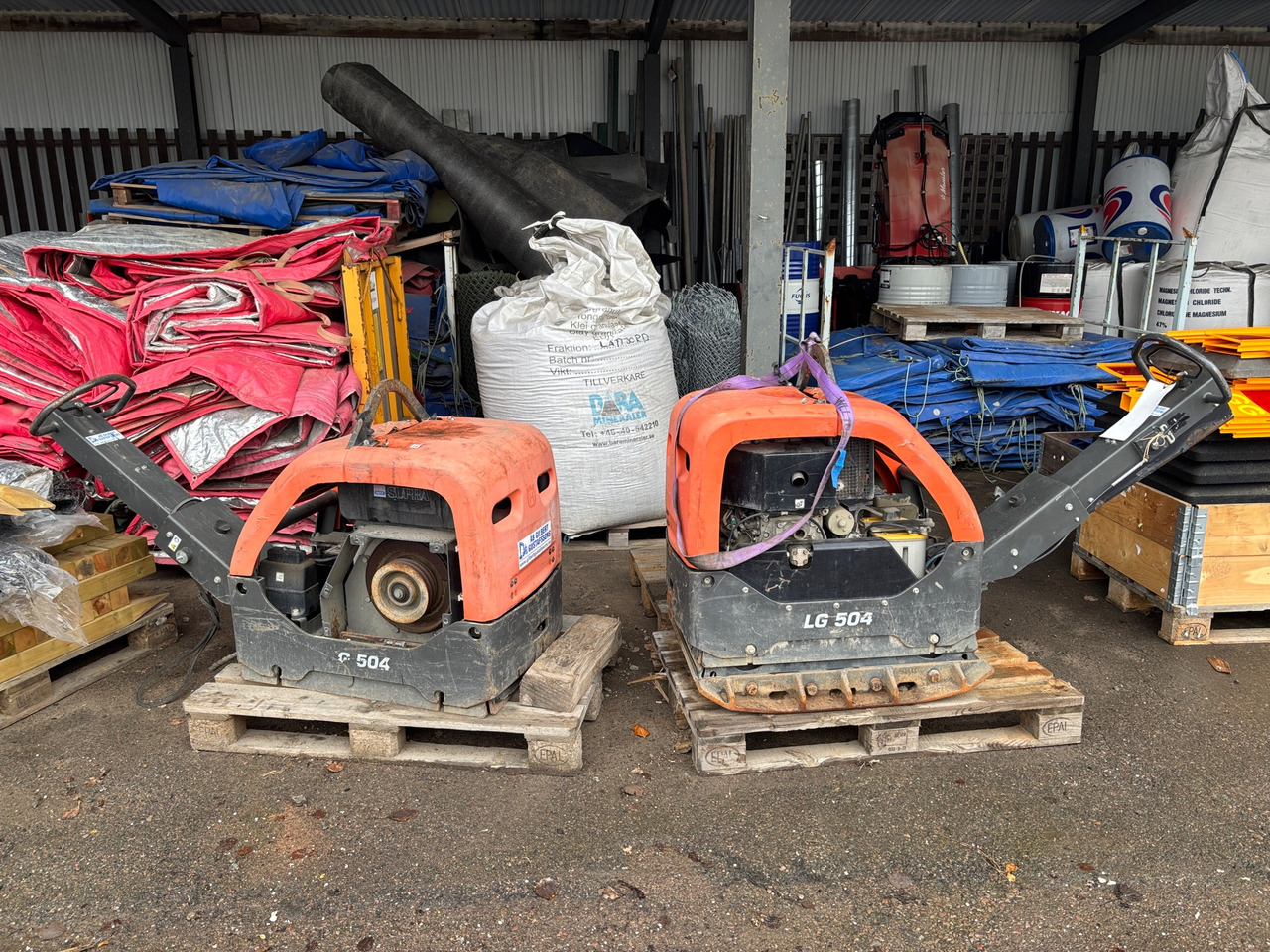 Husqvarna LG 504 - Vibratory plate: picture 1 Husqvarna LG 504 - Vibratory plate: picture 1