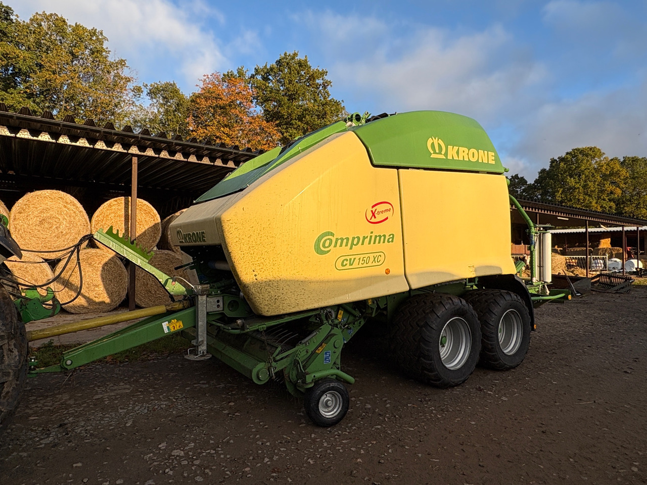 Krone Comprima X-treme CV 150 XC - Round baler: picture 1 Krone Comprima X-treme CV 150 XC - Round baler: picture 1