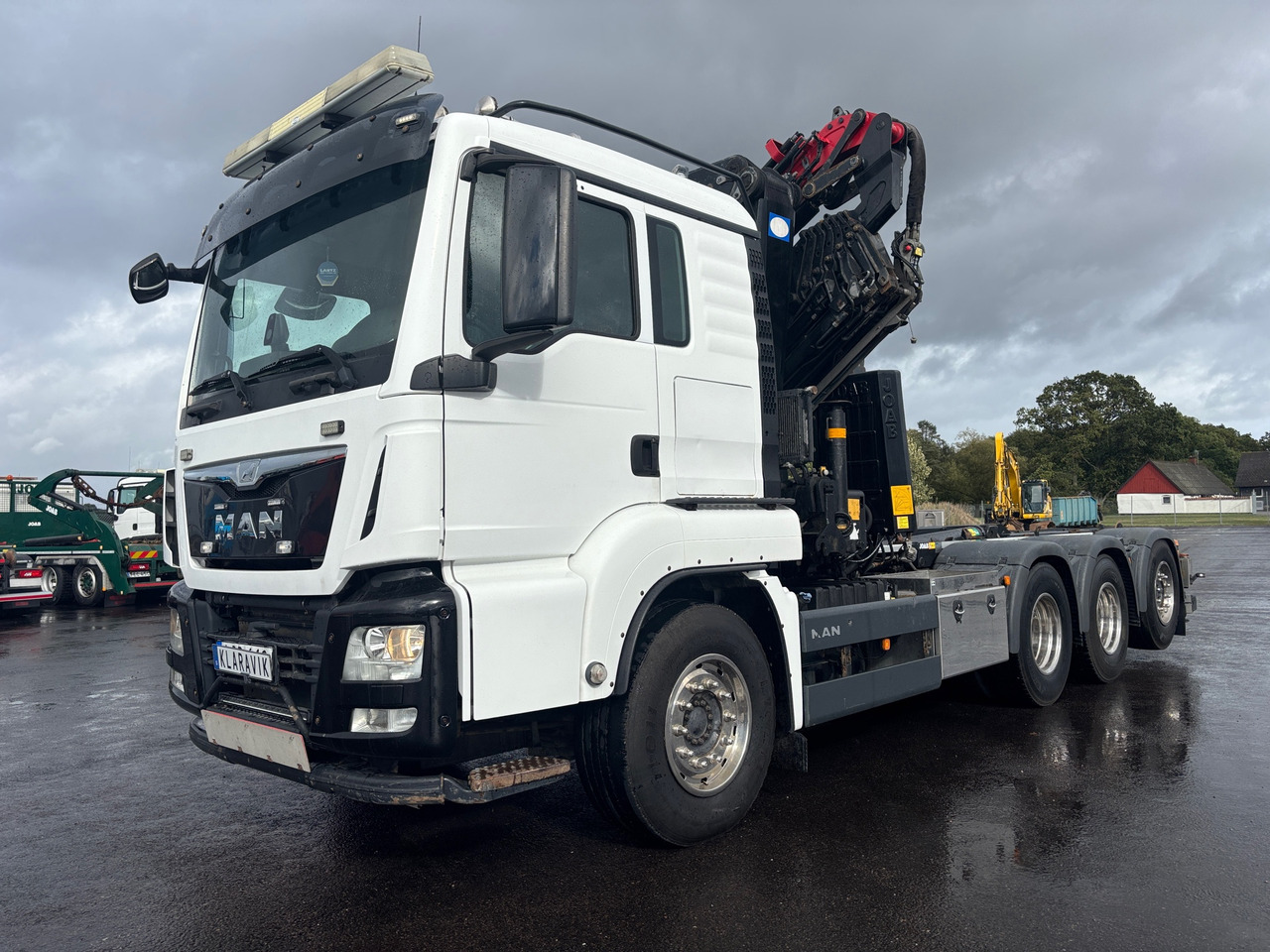 MAN TGS 35.480 8x4 - Crane truck: picture 1 MAN TGS 35.480 8x4 - Crane truck: picture 1