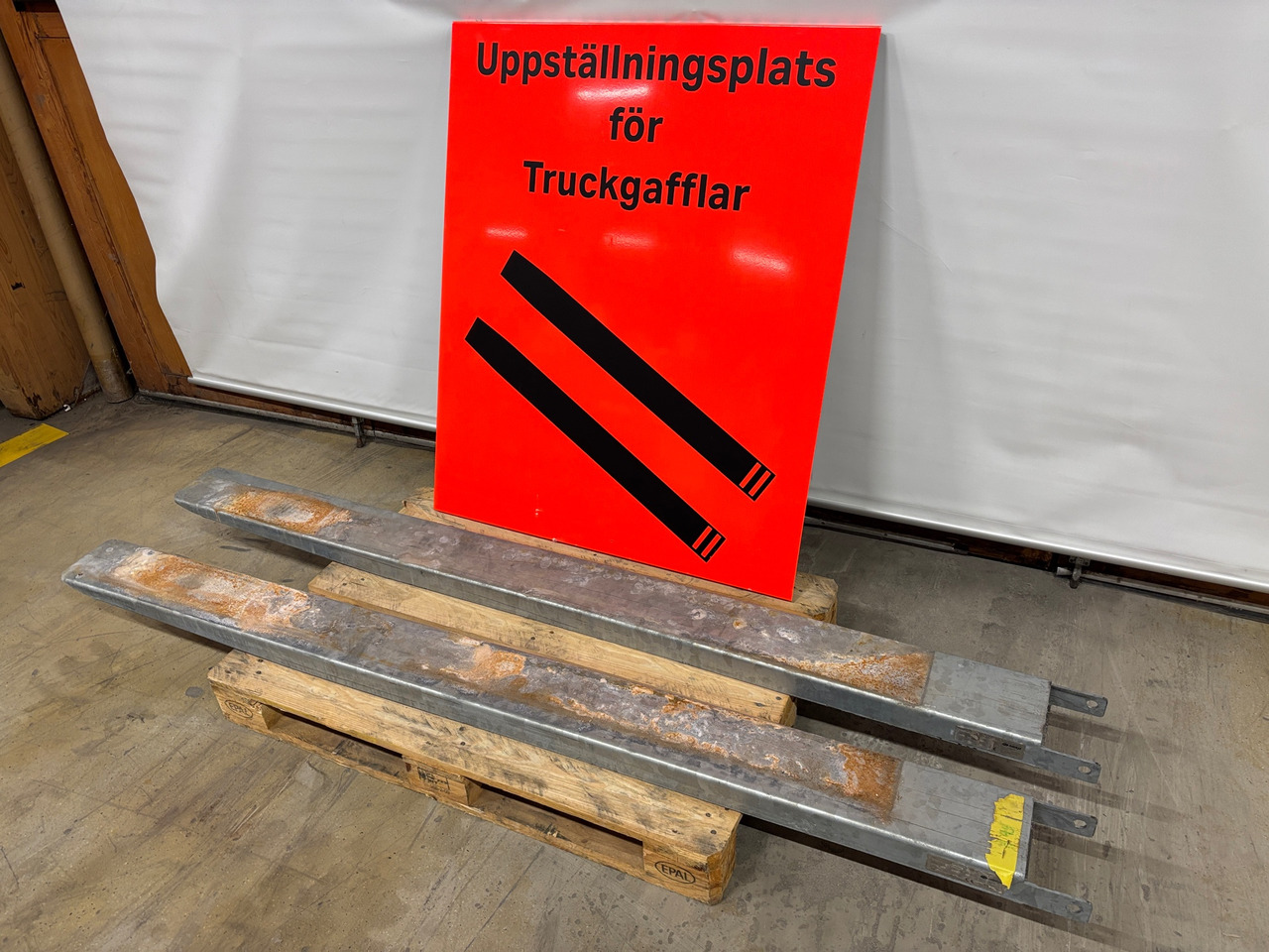 Norje 41616220 - Forks for Construction machinery: picture 1 Norje 41616220 - Forks for Construction machinery: picture 1