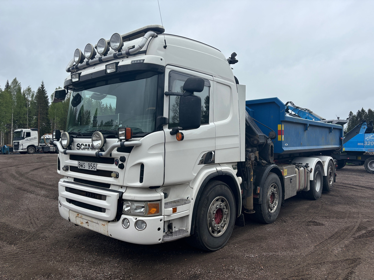 Scania P400 - Crane truck: picture 1 Scania P400 - Crane truck: picture 1
