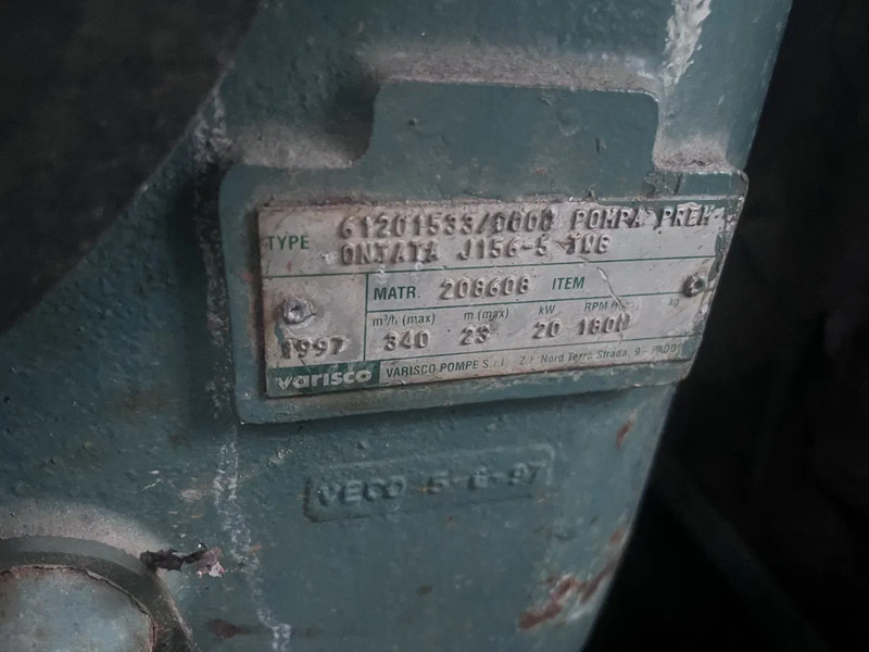 Eekels pompset Deutz 1011 met varisco pomp - Water pump: picture 3 Eekels pompset Deutz 1011 met varisco pomp - Water pump: picture 3