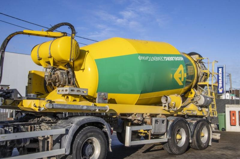DE BUF MIXER/MALAXEUR/MISCHER-10M3 (gestuurd/gelenkt/dir./steering) - Concrete mixer semi-trailer: picture 1 DE BUF MIXER/MALAXEUR/MISCHER-10M3 (gestuurd/gelenkt/dir./steering) - Concrete mixer semi-trailer: picture 1