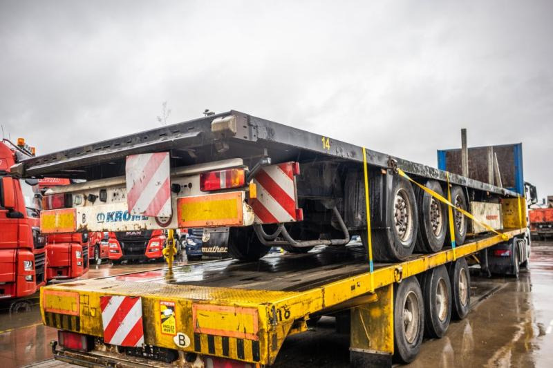 Krone SD27-PLATEAU-39000 KG MTM - Dropside/ Flatbed semi-trailer: picture 3 Krone SD27-PLATEAU-39000 KG MTM - Dropside/ Flatbed semi-trailer: picture 3