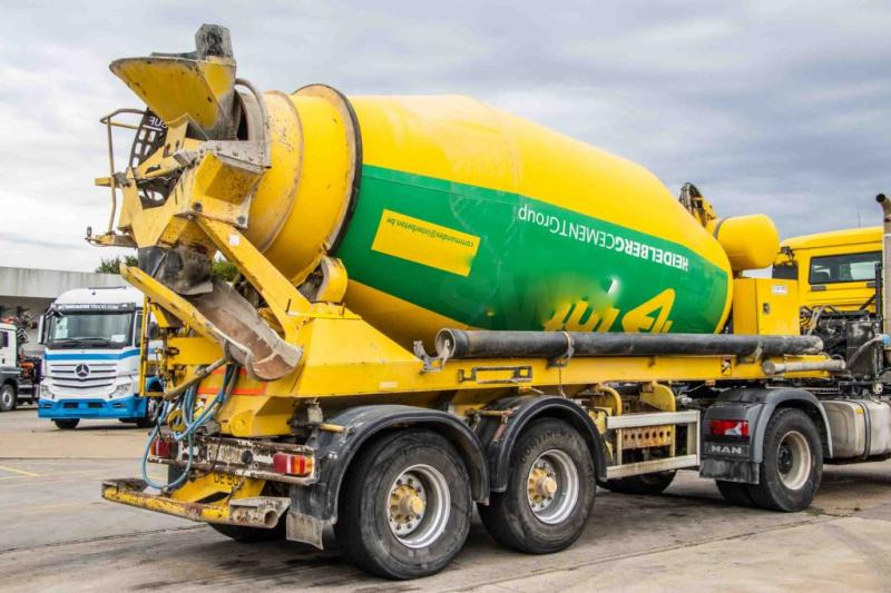DE BUF BETON MIXER/MALAXEUR/MISCHER 10M3 - Semi-trailer: picture 3 DE BUF BETON MIXER/MALAXEUR/MISCHER 10M3 - Semi-trailer: picture 3