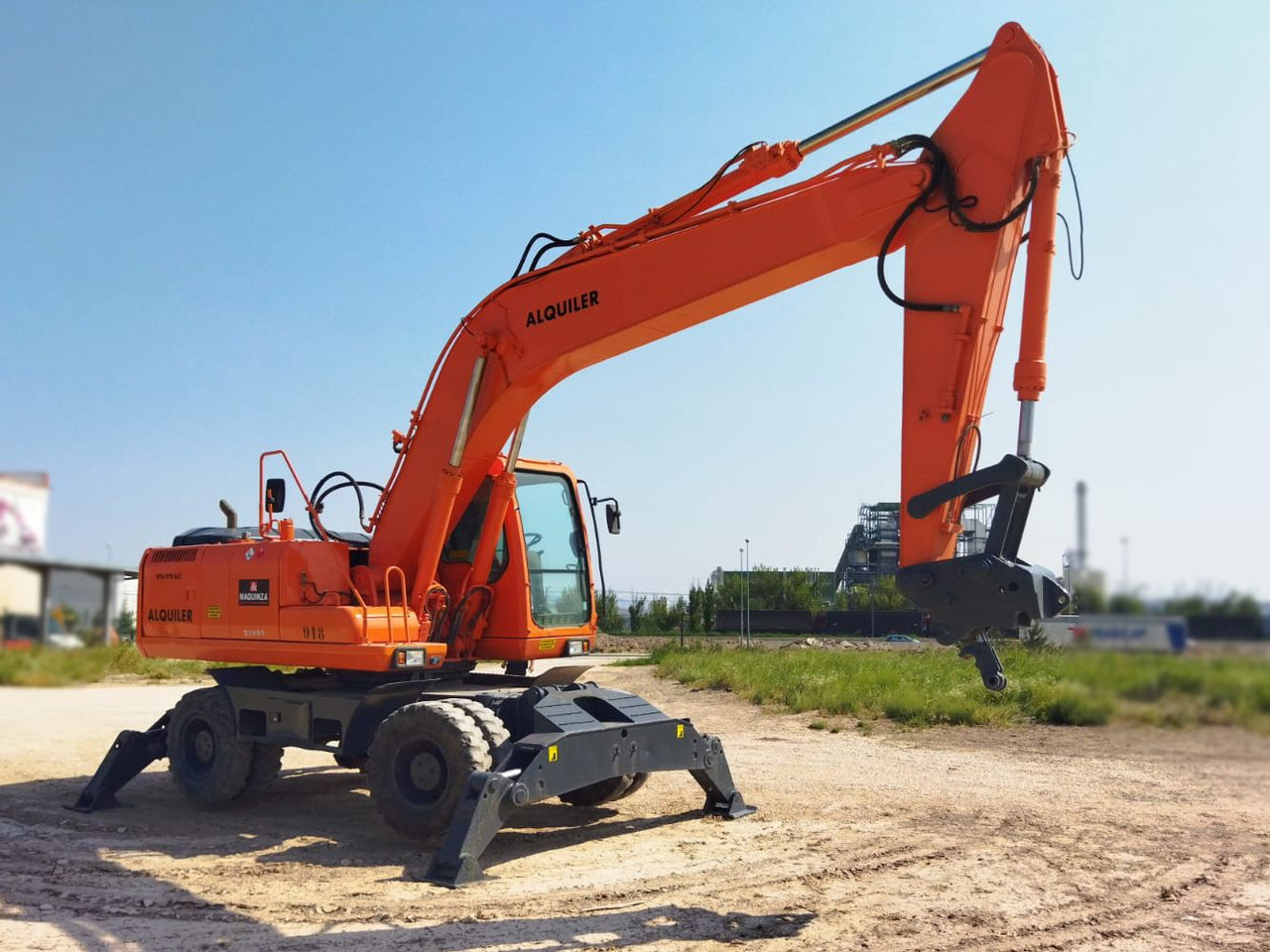 DAEWOO 210 W-V M4E (LOC) - Wheel excavator: picture 4 DAEWOO 210 W-V M4E (LOC) - Wheel excavator: picture 4