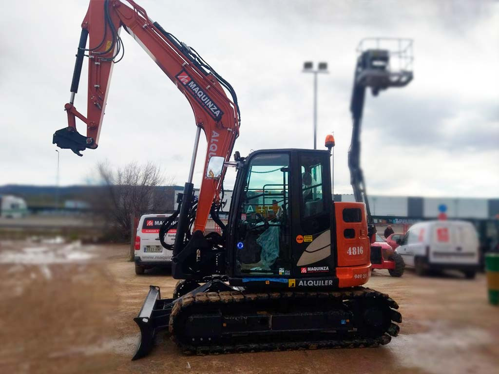 HITACHI ZX85USB-6 - Mini excavator: picture 5 HITACHI ZX85USB-6 - Mini excavator: picture 5