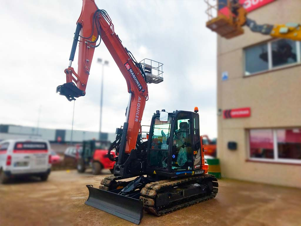 HITACHI ZX85USB-6 - Mini excavator: picture 4 HITACHI ZX85USB-6 - Mini excavator: picture 4