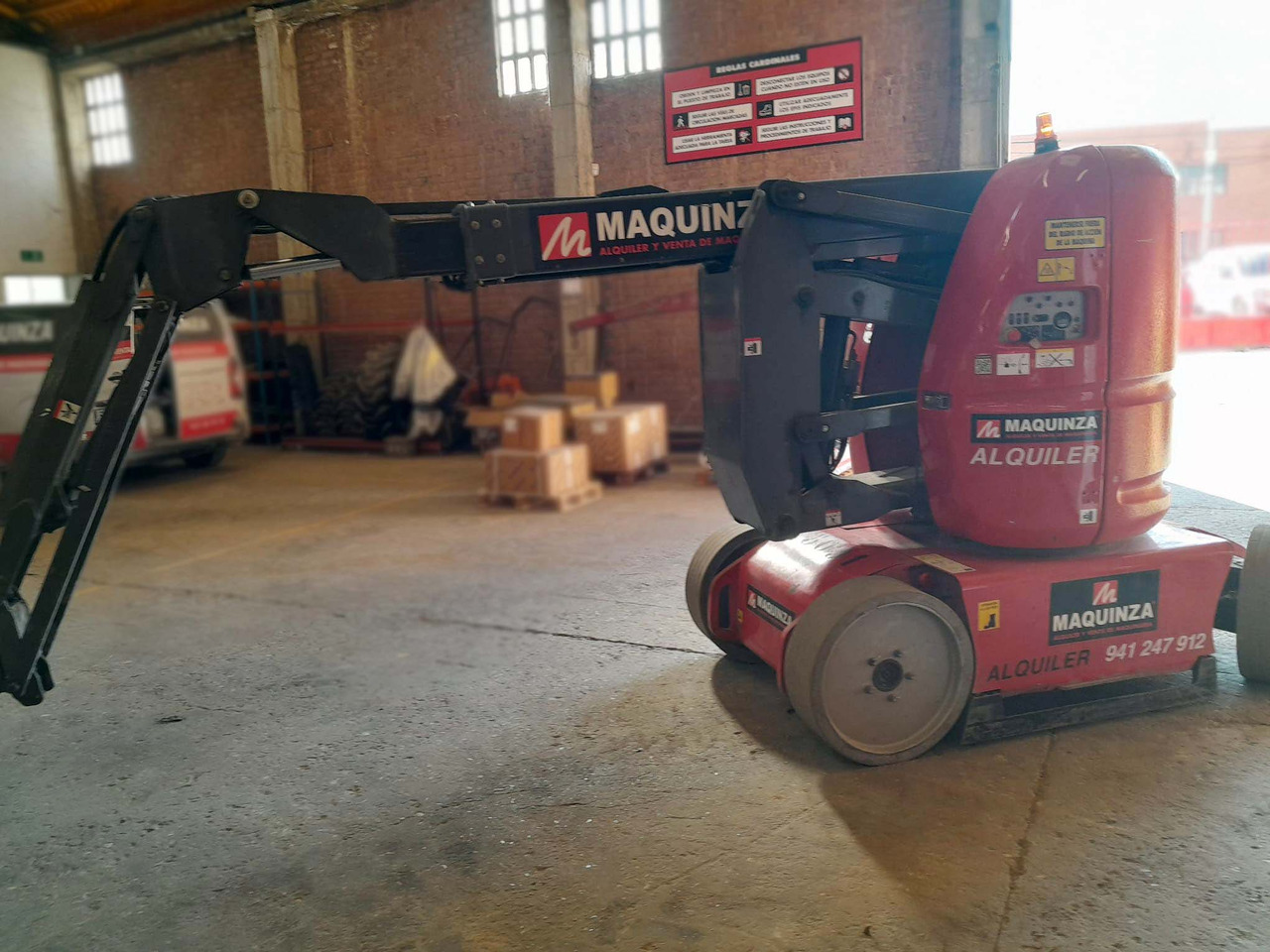 MANITOU 120AETJ C - Articulated boom: picture 2 MANITOU 120AETJ C - Articulated boom: picture 2