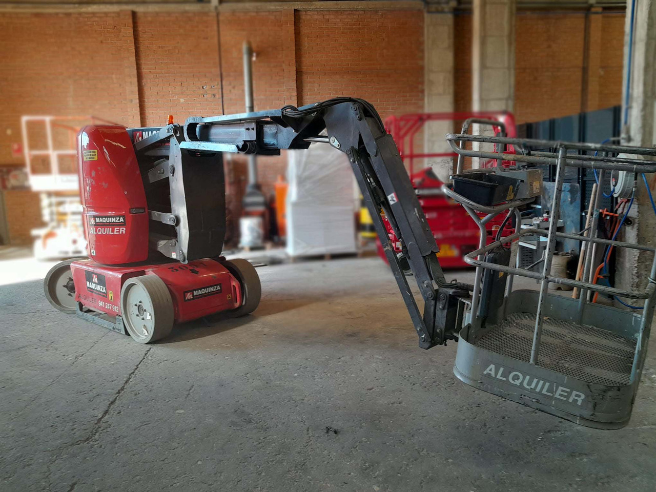 MANITOU 120AETJ C - Articulated boom: picture 1 MANITOU 120AETJ C - Articulated boom: picture 1