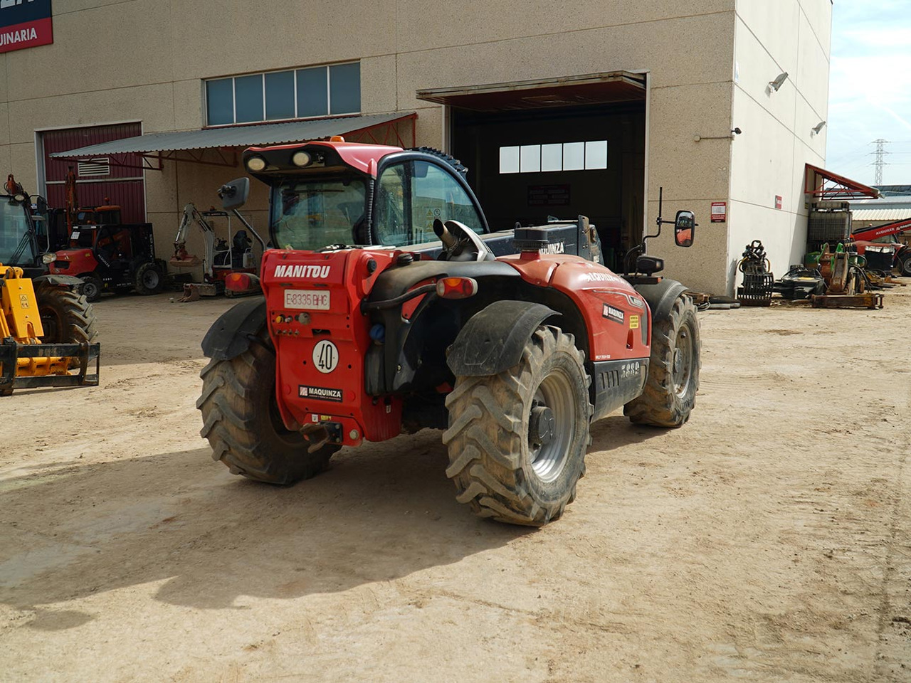 MANITOU MLT733.115 - Telescopic handler: picture 5 MANITOU MLT733.115 - Telescopic handler: picture 5