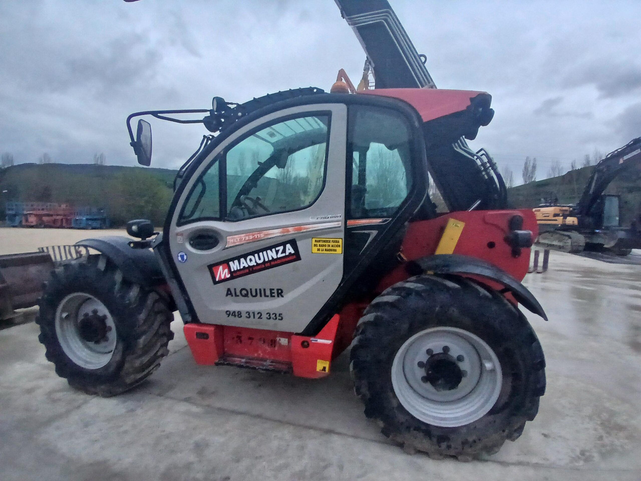 MANITOU MLT733.115 - Telescopic handler: picture 1 MANITOU MLT733.115 - Telescopic handler: picture 1