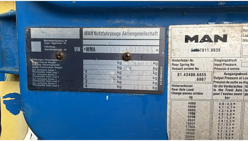 Leasing of MAN 35.402 (8X8 / BIG AXLES / GRAND PONT / LAMES / STEEL SUSP. / 6 CYLINDER) MAN 35.402 (8X8 / BIG AXLES / GRAND PONT / LAMES / STEEL SUSP. / 6 CYLINDER): picture 19