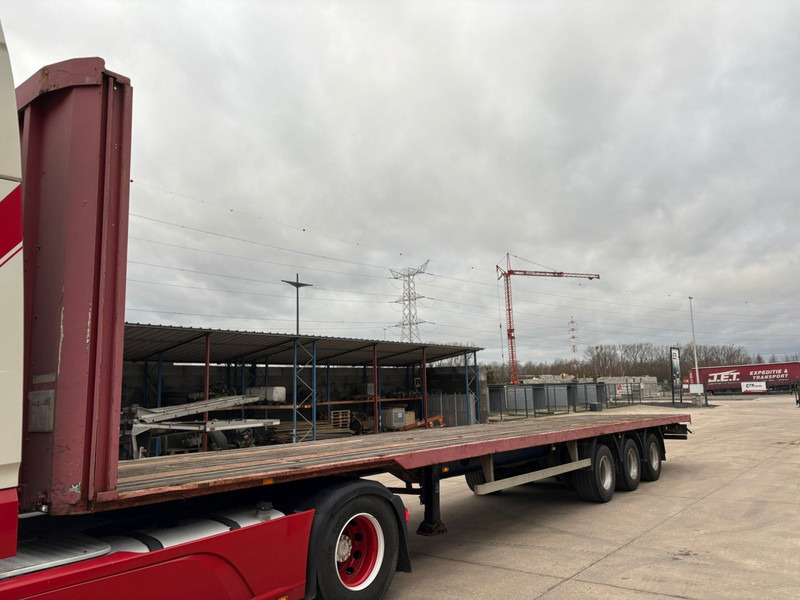 Pacton TXC339 (BELGIAN TRAILER / DRUM BRAKES / FREINS TAMBOUR) - Dropside/ Flatbed semi-trailer: picture 1 Pacton TXC339 (BELGIAN TRAILER / DRUM BRAKES / FREINS TAMBOUR) - Dropside/ Flatbed semi-trailer: picture 1