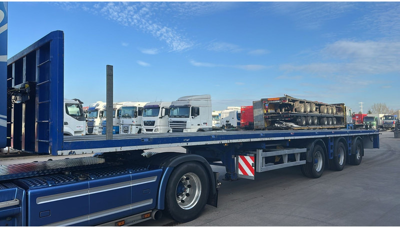 Renders ROC 16.27 NA (TUV BIS 02/2026 !! / BELGIAN TRAILER / PERFECT / X STEERING / WABCO SMARTBOARD / WEIGHT SYSTEM) - Dropside/ Flatbed semi-trailer: picture 1 Renders ROC 16.27 NA (TUV BIS 02/2026 !! / BELGIAN TRAILER / PERFECT / X STEERING / WABCO SMARTBOARD / WEIGHT SYSTEM) - Dropside/ Flatbed semi-trailer: picture 1