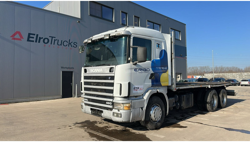 Scania 144-460 (EURO 2 / RETARDER / 6X2 / 10 TYRES / MANUAL GEARBOX) - Cab chassis truck: picture 1 Scania 144-460 (EURO 2 / RETARDER / 6X2 / 10 TYRES / MANUAL GEARBOX) - Cab chassis truck: picture 1