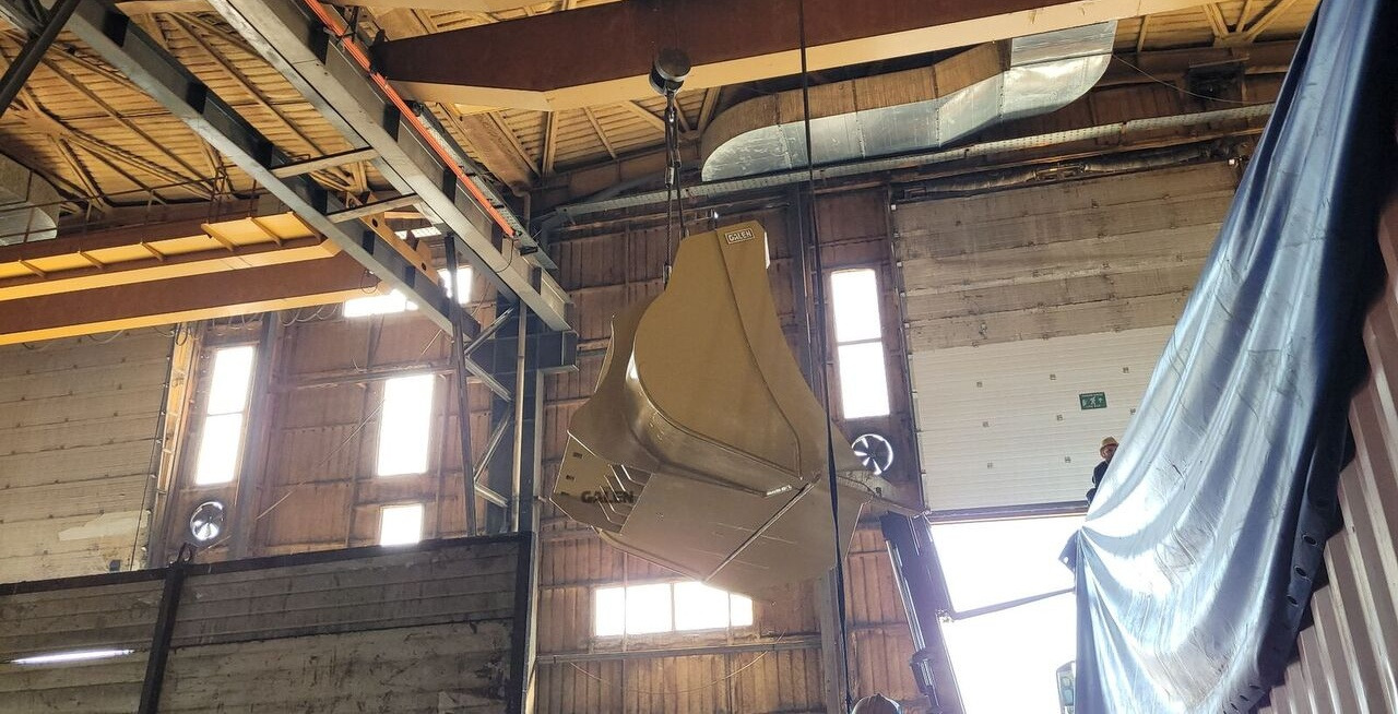 CAT988 Marble Fork - Forks for Material handling equipment: picture 2 CAT988 Marble Fork - Forks for Material handling equipment: picture 2