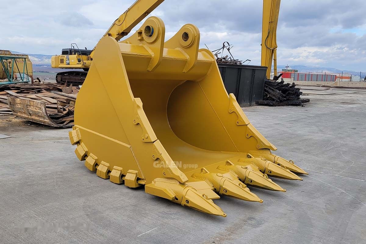 Caterpillar 349 Heavy Duty Bucket Manufacturing - Excavator bucket: picture 3 Caterpillar 349 Heavy Duty Bucket Manufacturing - Excavator bucket: picture 3