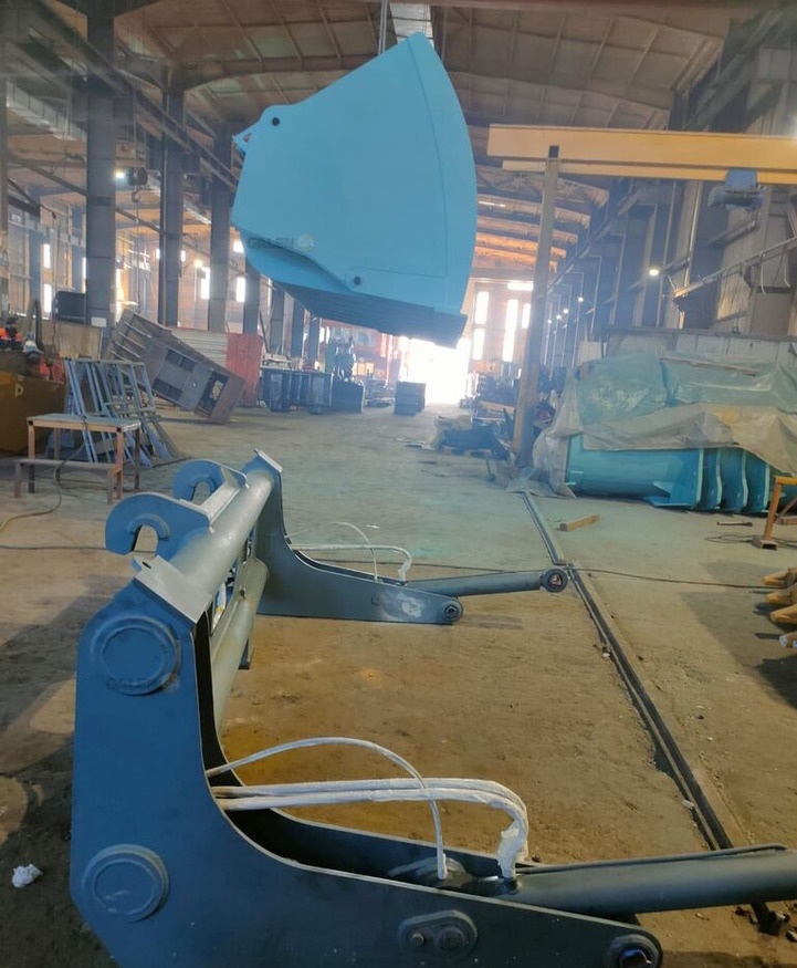 Hyundai HL760 High Dump Bucket(High Tip) - Loader bucket: picture 2 Hyundai HL760 High Dump Bucket(High Tip) - Loader bucket: picture 2