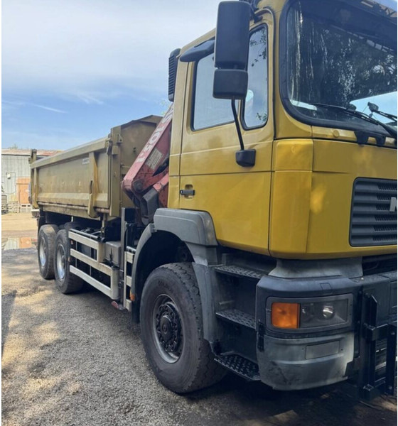 MAN 33/364 6x6 - Tipper, Crane truck: picture 1 MAN 33/364 6x6 - Tipper, Crane truck: picture 1