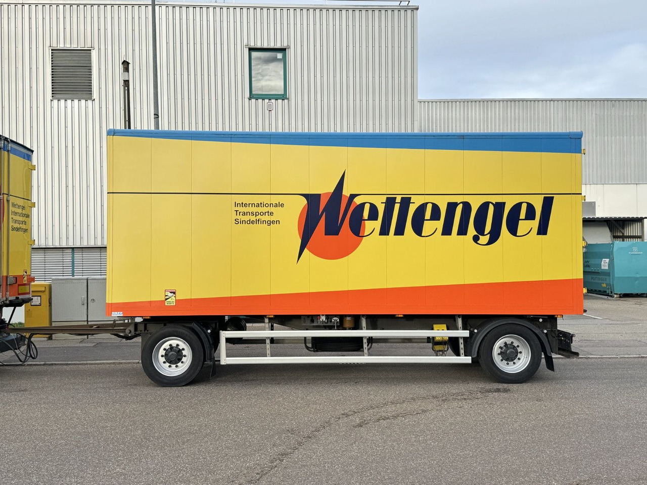 Ackermann KA-F 14 14t Alu-Möbelkoffer 7,2m BPW Luft ZS - Closed box trailer: picture 2 Ackermann KA-F 14 14t Alu-Möbelkoffer 7,2m BPW Luft ZS - Closed box trailer: picture 2