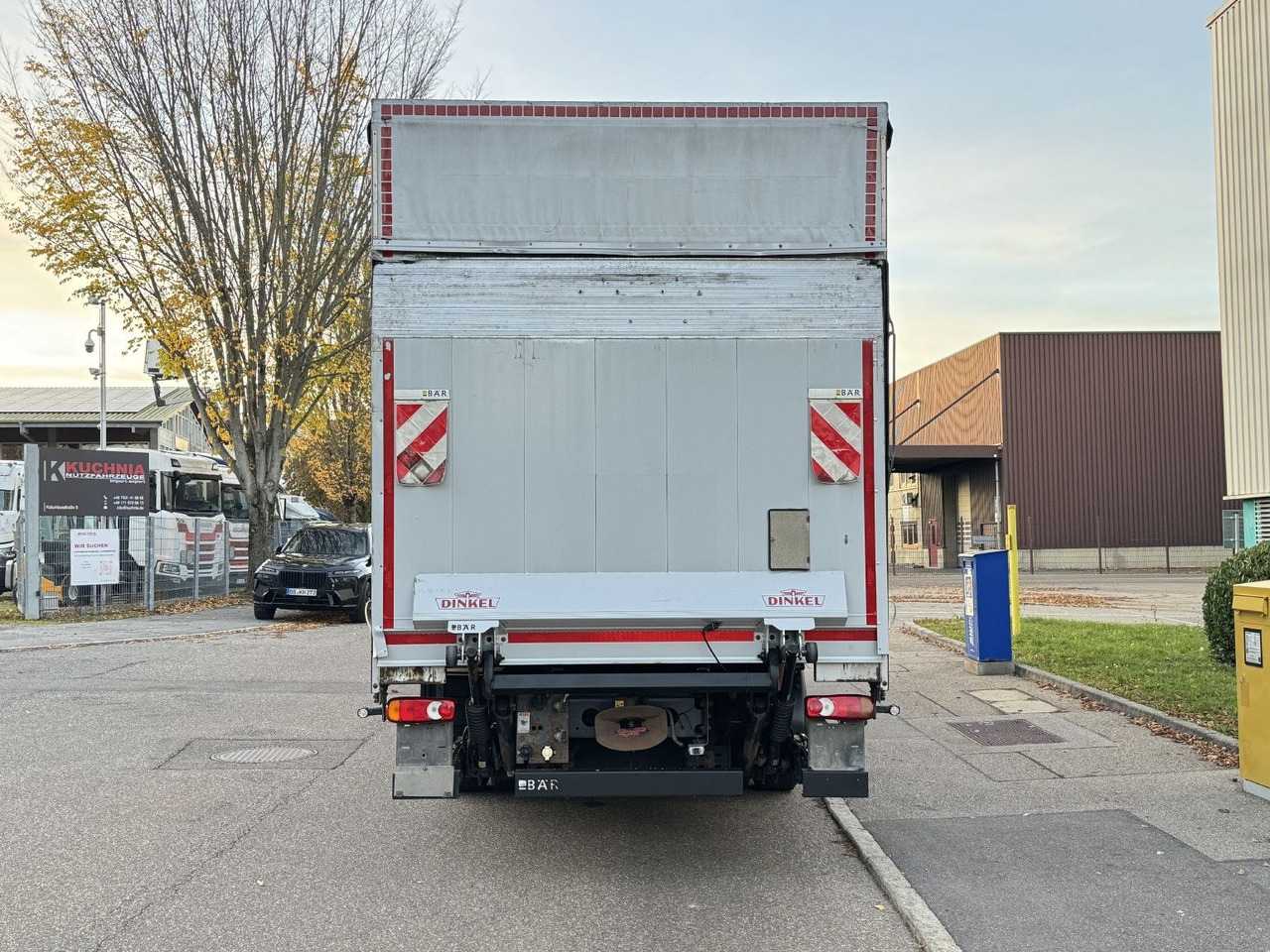 Curtainsider truck DAF LF 290 FA 16t L-Haus Schiebeplane 7,3m LBW AHK: picture 6