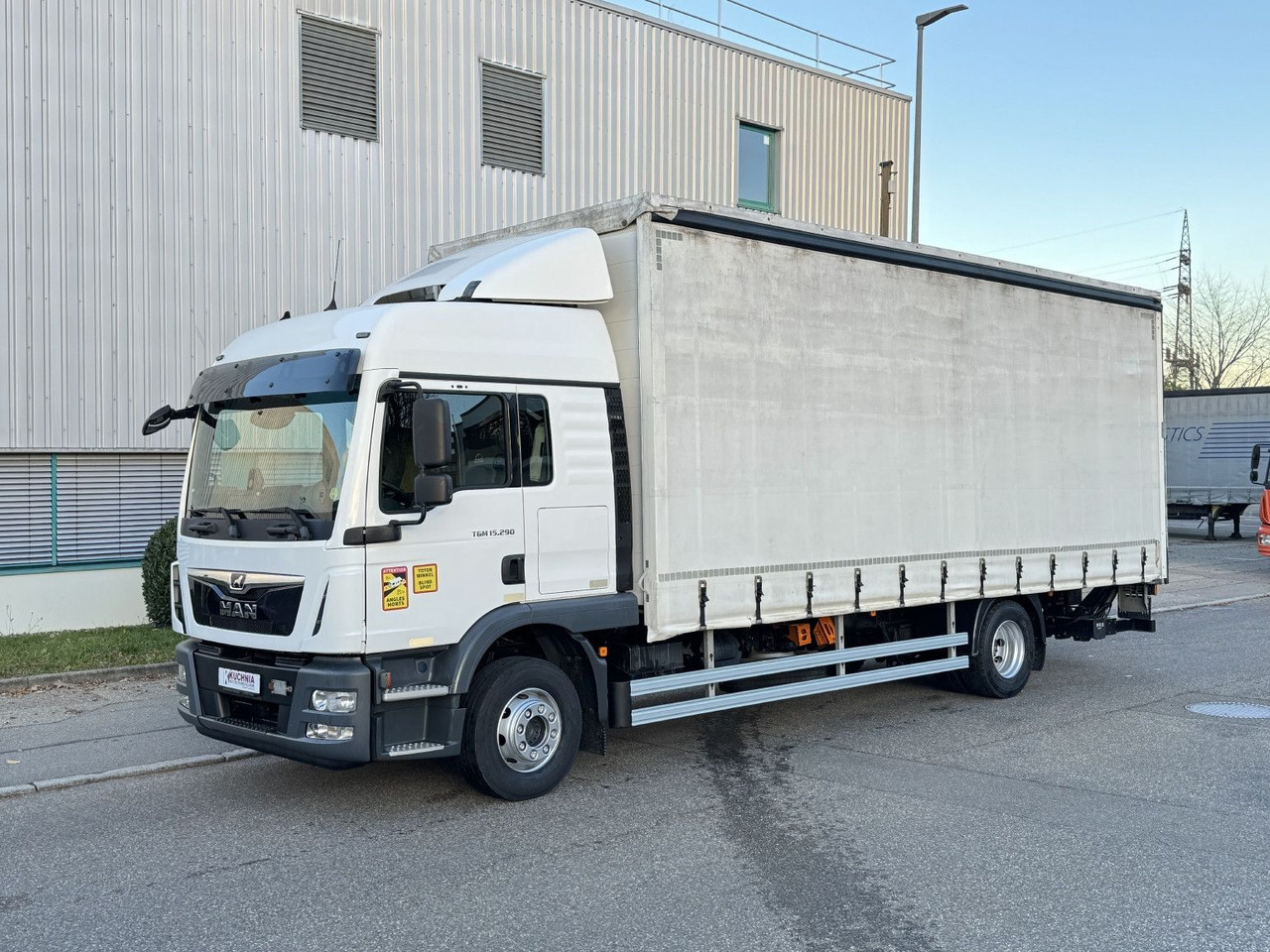 MAN TGM 15.290 Gr.Haus Schiebeplane 7,28m EDSCHA AHK - Curtainsider truck: picture 3 MAN TGM 15.290 Gr.Haus Schiebeplane 7,28m EDSCHA AHK - Curtainsider truck: picture 3