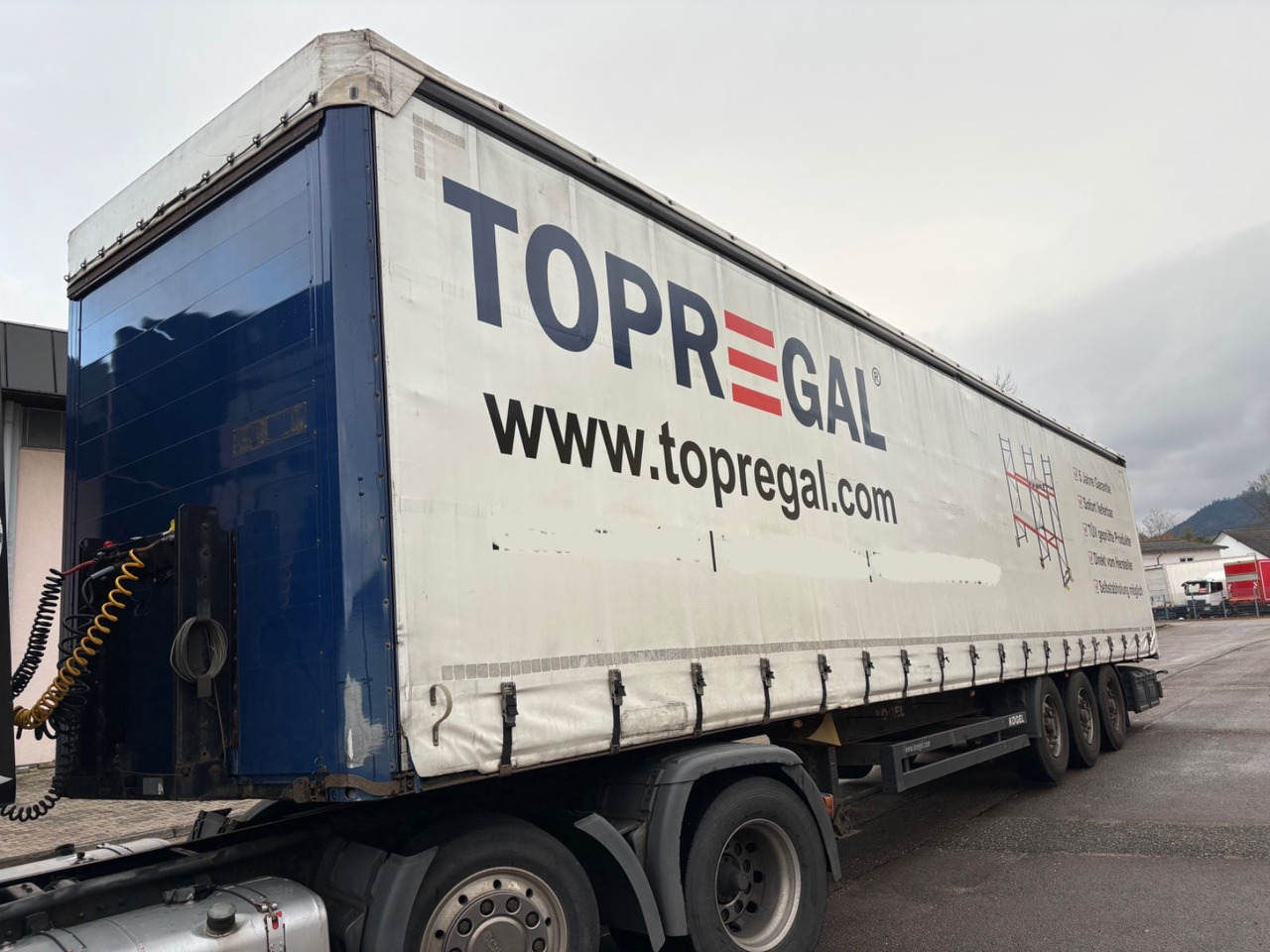 Kögel SN24, Edscha, Schiebeplane, BPW-Achse - Curtainsider semi-trailer: picture 2 Kögel SN24, Edscha, Schiebeplane, BPW-Achse - Curtainsider semi-trailer: picture 2