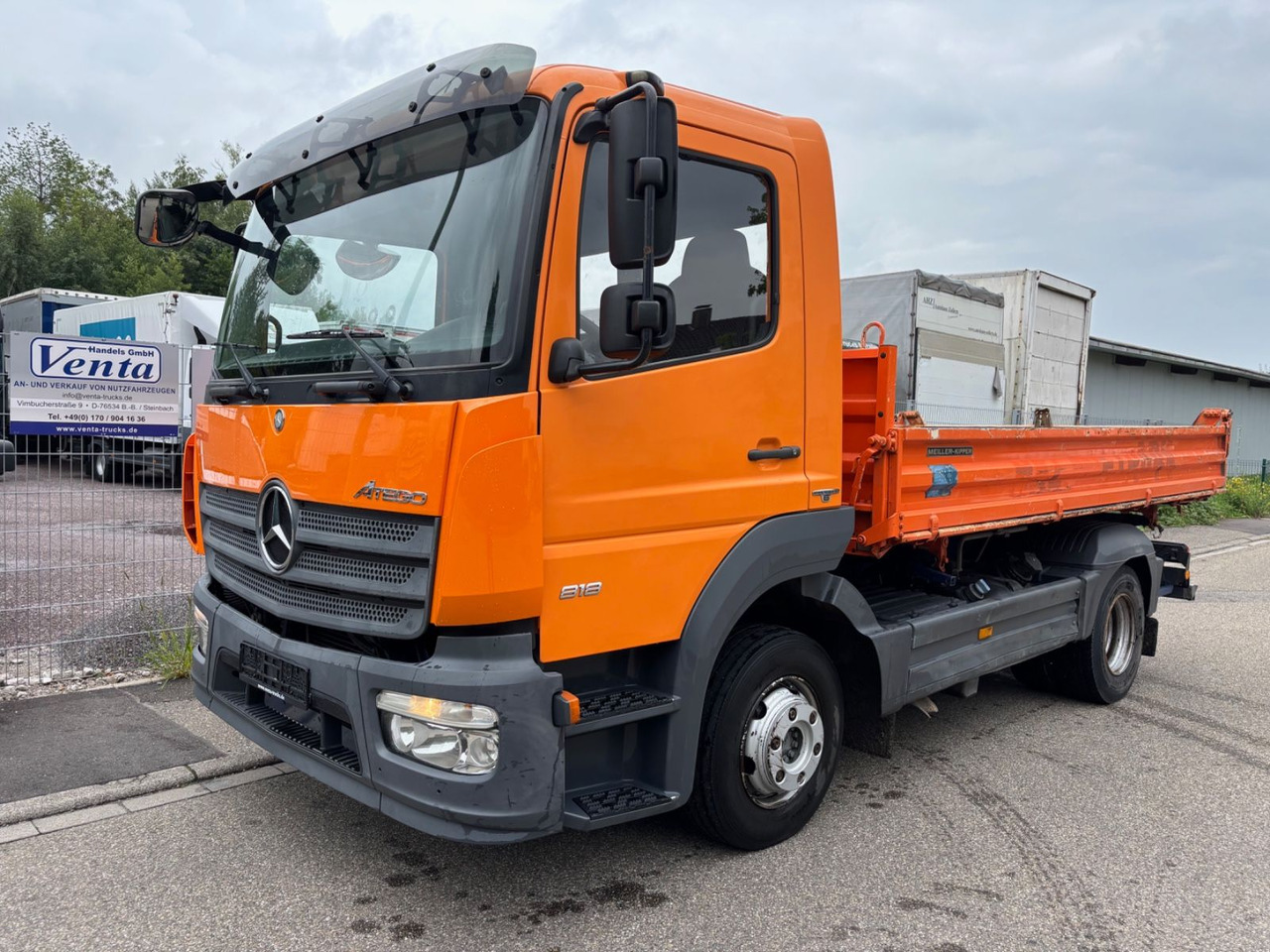 Mercedes-Benz Atego III 818, Euro-6, MEILER Dreiseitenkipper - Tipper: picture 1 Mercedes-Benz Atego III 818, Euro-6, MEILER Dreiseitenkipper - Tipper: picture 1