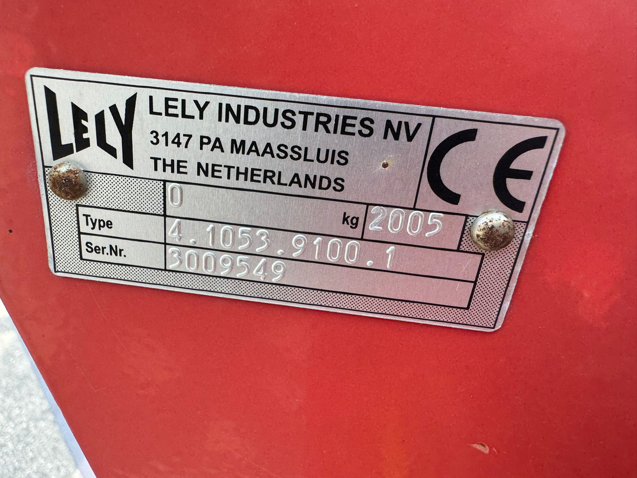 Harrow LELY Lotus 1020S: picture 20