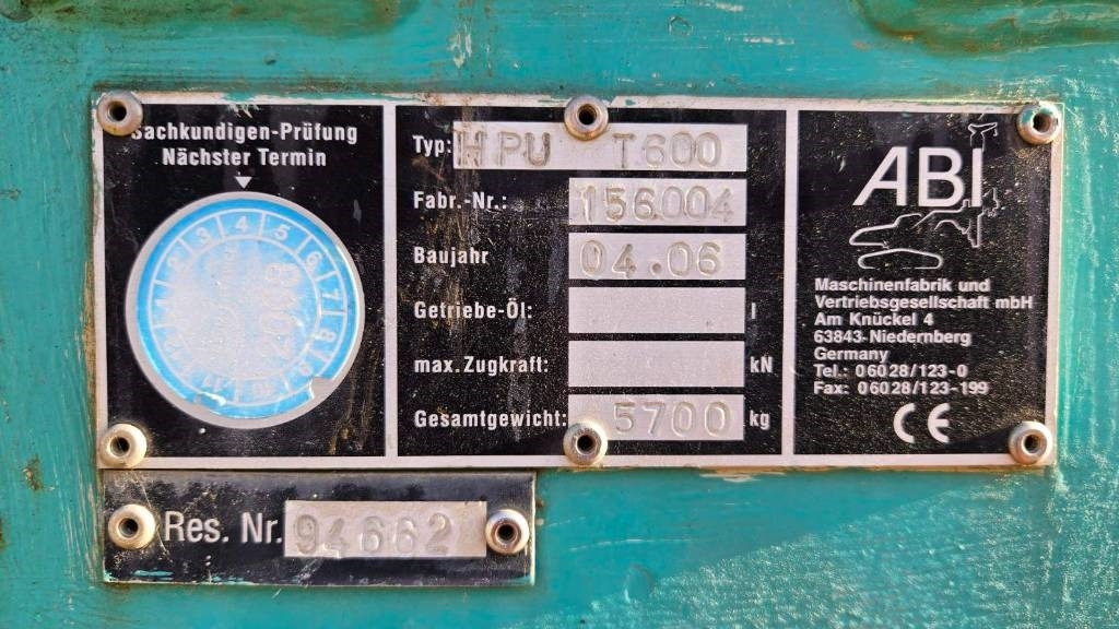 Pile driver ABI HPU T600 Hydro Press System: picture 12