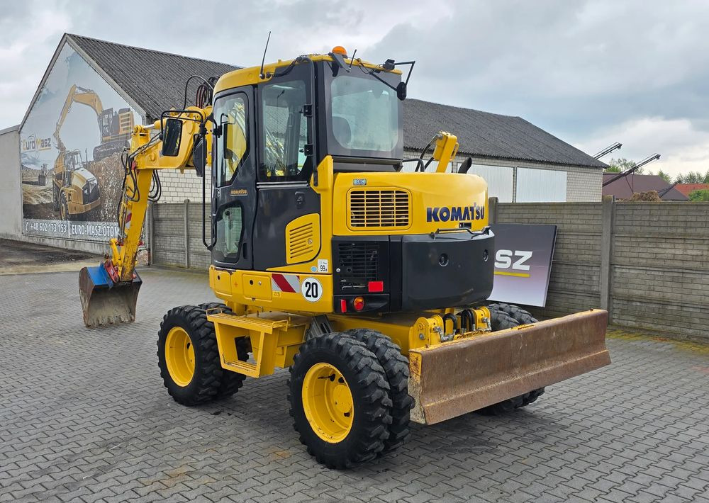 Komatsu PW 98MR-8, 2017 ROK, 5200 MTH, BEZ DPF i ADBLUE - Wheel excavator: picture 3 Komatsu PW 98MR-8, 2017 ROK, 5200 MTH, BEZ DPF i ADBLUE - Wheel excavator: picture 3