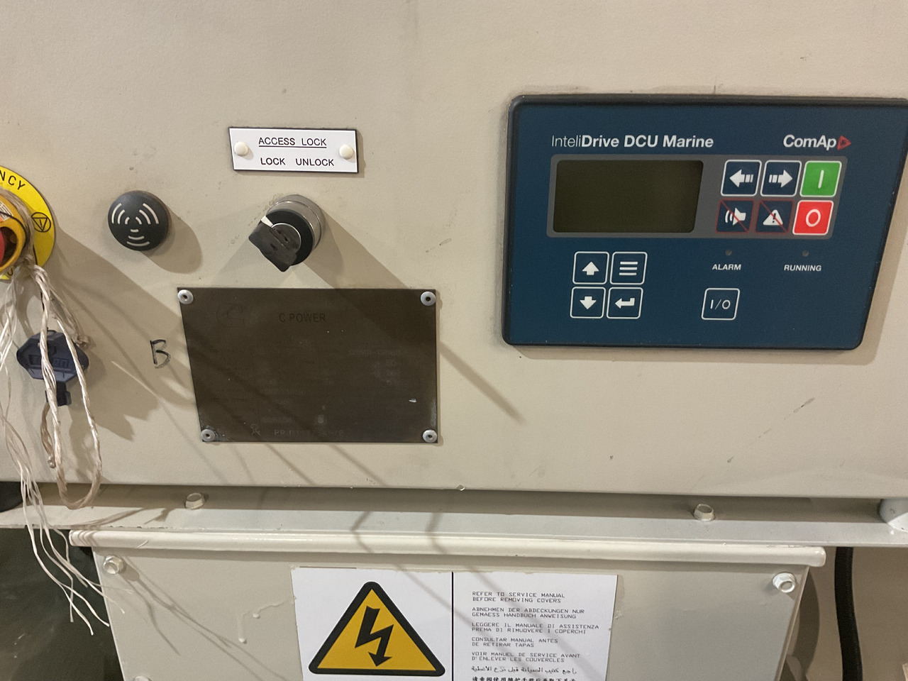 Generator set Cummins QSM11, Marine generatorset. 200 KVA Low hours like brand new. (1): picture 9