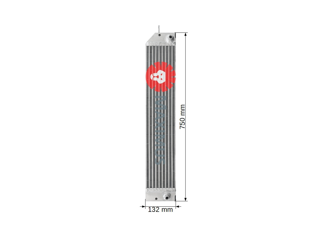 JCB 536-70 540-140 531-70 533-105 535-95 536-60 536-70 540-170 541-70 550-140 - Oil cooler for Telescopic handler: picture 3 JCB 536-70 540-140 531-70 533-105 535-95 536-60 536-70 540-170 541-70 550-140 - Oil cooler for Telescopic handler: picture 3