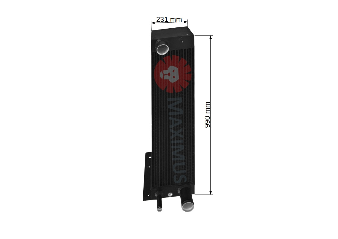 JOHN DEERE 1070D - Radiator for Forwarder: picture 2 JOHN DEERE 1070D - Radiator for Forwarder: picture 2
