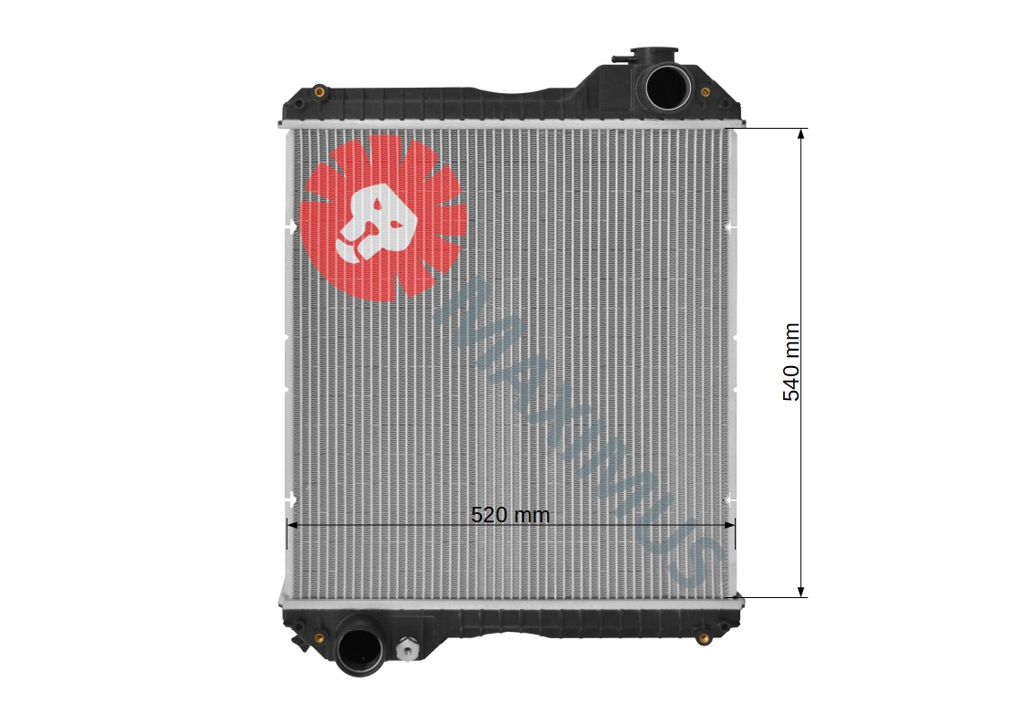 LANDINI MC CORMIC POWERMONDIAL X60 SERIES MC POWER 4 - Radiator: picture 3 LANDINI MC CORMIC POWERMONDIAL X60 SERIES MC POWER 4 - Radiator: picture 3