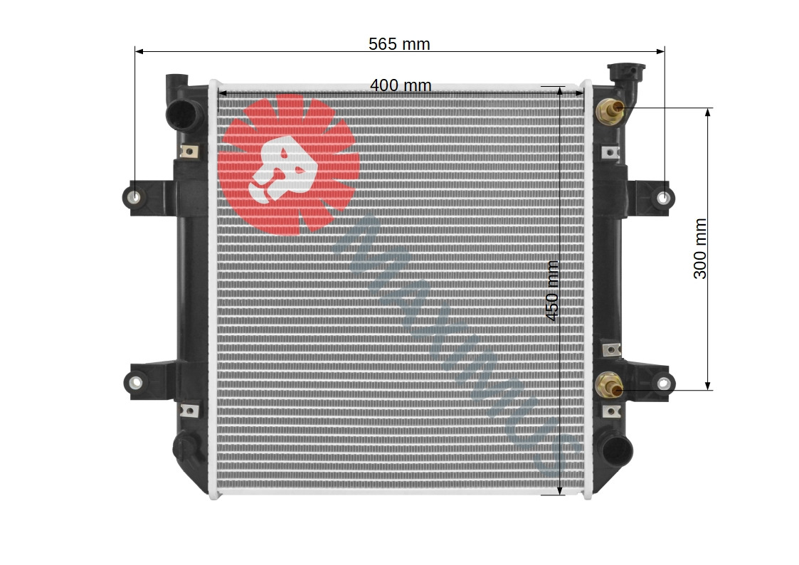 NISSAN FORKLIFT - Radiator for Forklift: picture 3 NISSAN FORKLIFT - Radiator for Forklift: picture 3