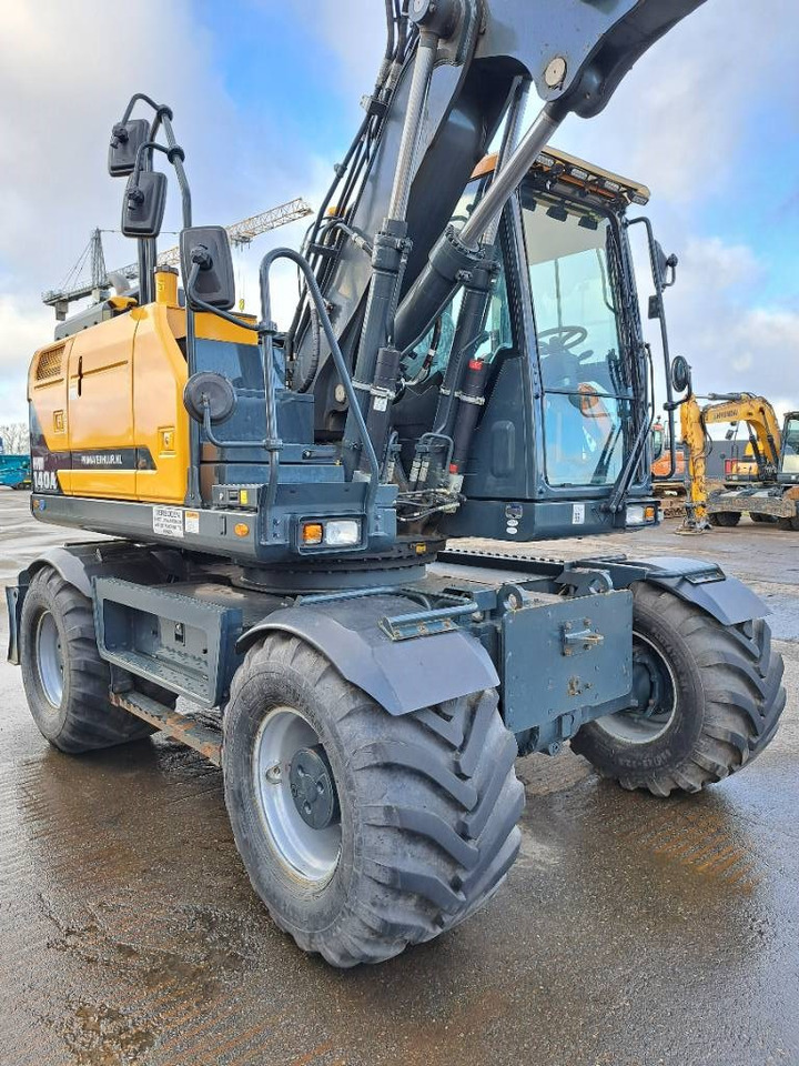 Wheel excavator Hyundai HW140A + Tiltrotator: picture 8