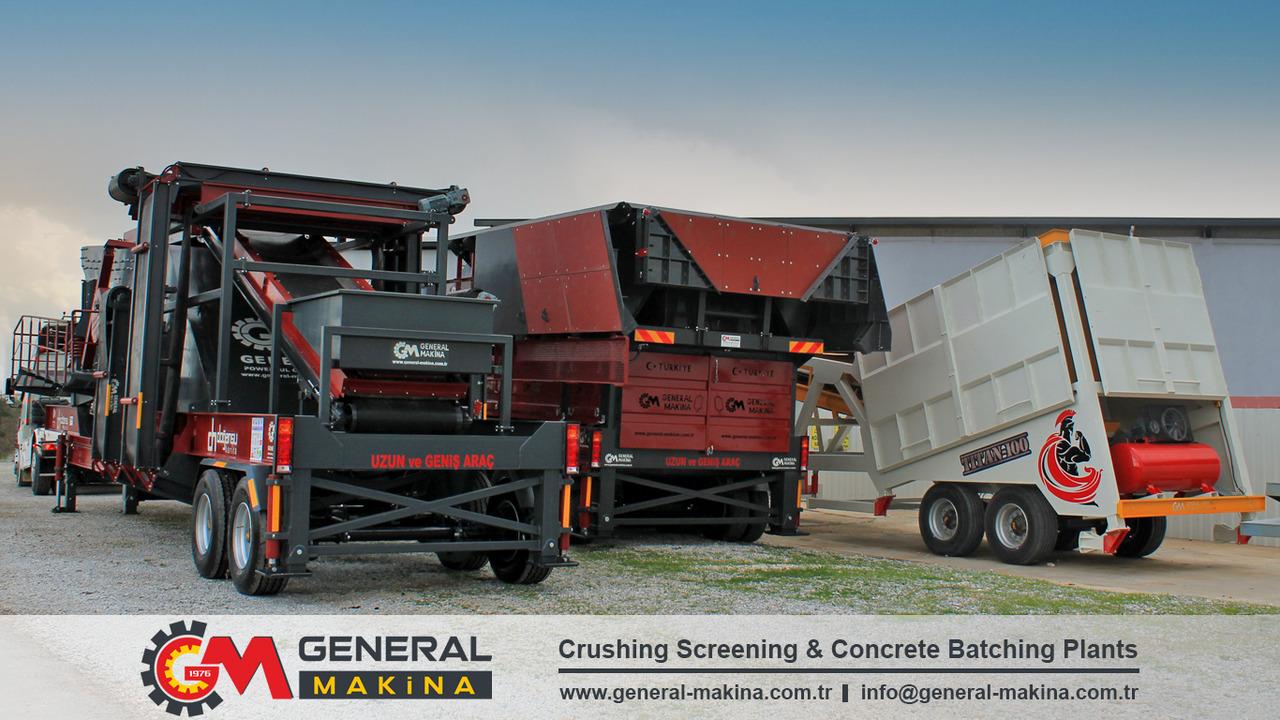 GENERAL MAKİNA Limestone Crushing Plant - Mobile crusher: picture 3 GENERAL MAKİNA Limestone Crushing Plant - Mobile crusher: picture 3