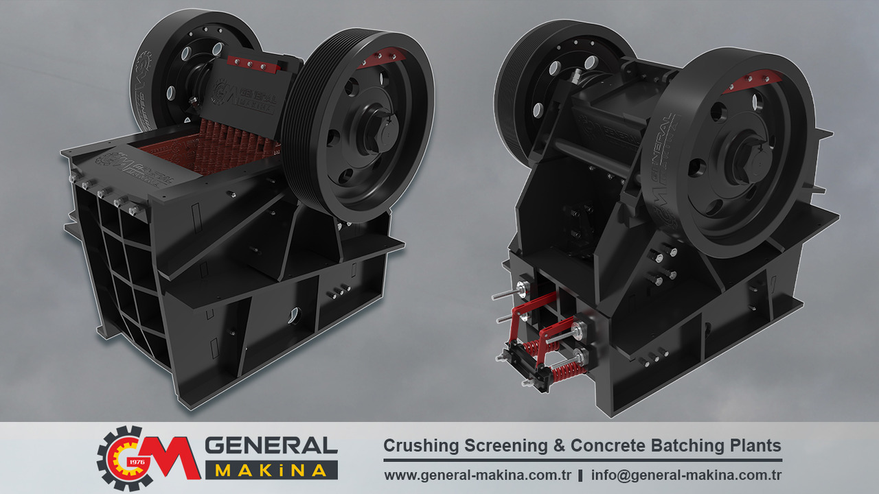 General Makina High Quality Jaw Crusher Best Price - Jaw crusher: picture 2 General Makina High Quality Jaw Crusher Best Price - Jaw crusher: picture 2