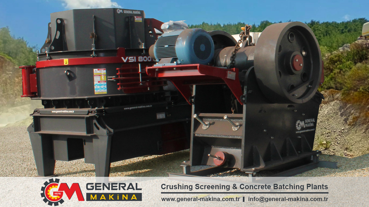 General Makina High Quality Jaw Crusher - Jaw crusher: picture 3 General Makina High Quality Jaw Crusher - Jaw crusher: picture 3