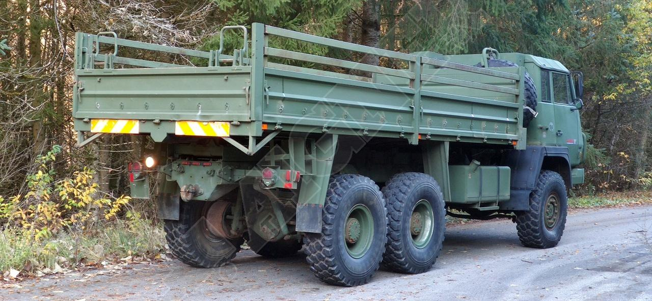 Steyr 1491 10t 6×6 - Dropside/ Flatbed truck: picture 3 Steyr 1491 10t 6×6 - Dropside/ Flatbed truck: picture 3