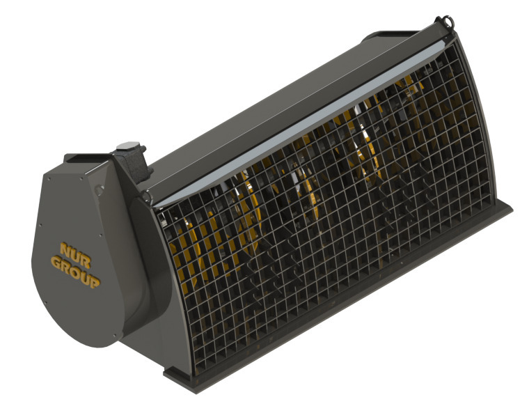 CONCRETE MIXER BUCKETS - NG ATTACHMENTS - Bucket for Backhoe loader: picture 2 CONCRETE MIXER BUCKETS - NG ATTACHMENTS - Bucket for Backhoe loader: picture 2