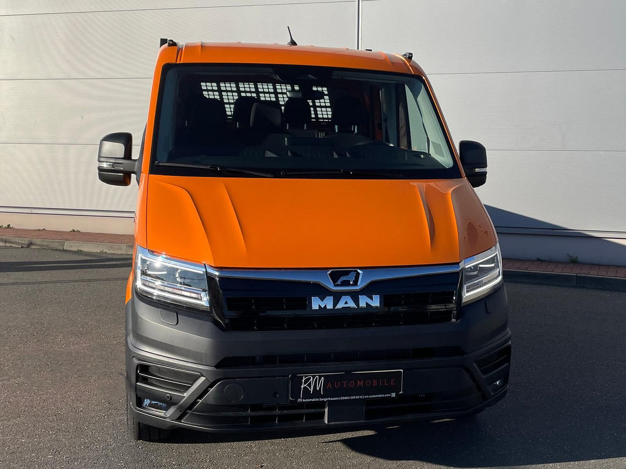 MAN TGE 3.160 Pritsche DOKA MR HECK AHK 3.5t ACC NAV - Open body delivery van, Combi van: picture 4 MAN TGE 3.160 Pritsche DOKA MR HECK AHK 3.5t ACC NAV - Open body delivery van, Combi van: picture 4
